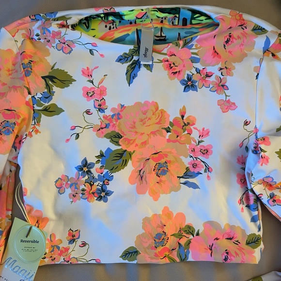 New with tags Maaji Long Sleeve crop top bikini - Picture 3 of 12